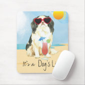 夏の日本のチンマウスパッド マウスパッド (マウス)