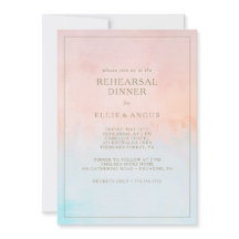 夏の日没の水の色のリハーサルディナー