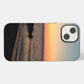 夏の日没のAppleのiPhone 7、堅いXtreme iPhoneケース (裏面横)