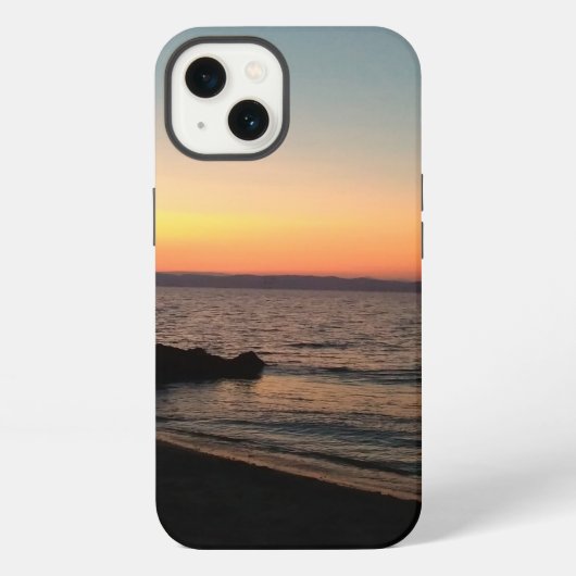 夏の日没のAppleのiPhone 7、堅いXtreme iPhoneケース (裏面)