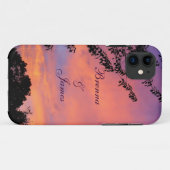 夏の日没ロマンチックiPhone 5ケース*パーソナライズ* Case-Mate iPhoneケース (裏面(横))