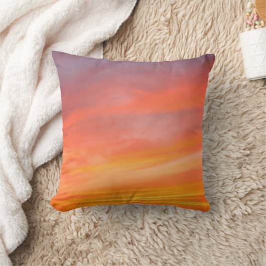 夏の日没枕 クッション (ブランケット)