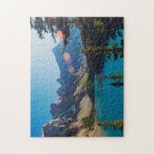 夏の日没|のmoraine湖、カナダ ジグソーパズル (縦)