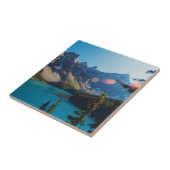 夏の日没|のmoraine湖、カナダ タイル (側面)