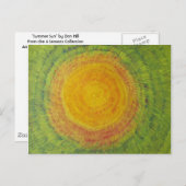 『夏の日』はがき ポストカード (正面/裏面)