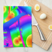 夏の日 キッチンタオル (四つ折り)