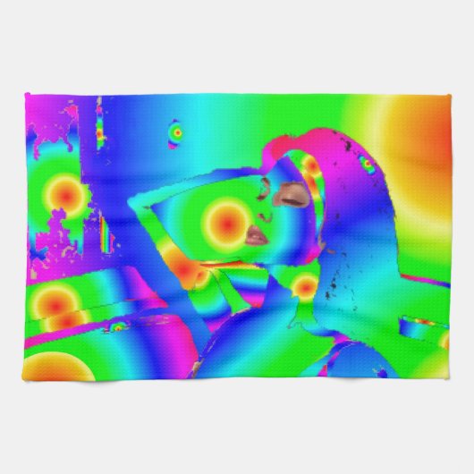 夏の日 キッチンタオル (横)