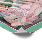 「夏の日」ジェルダ・ウェジェナー ポスター (角)