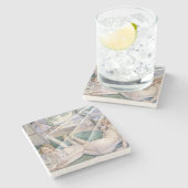 夏の日 ストーンコースター (横)