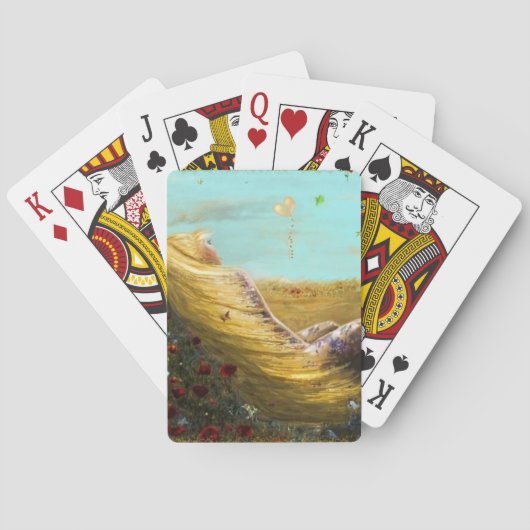 夏の日 トランプ (裏面)