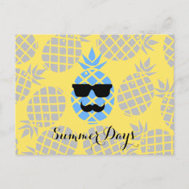 「夏の日」パイナップルはがき ポストカード