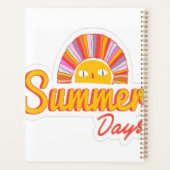 夏の日  プランナー手帳 (裏面)