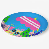 夏の日 ペーパープレート (アングル)