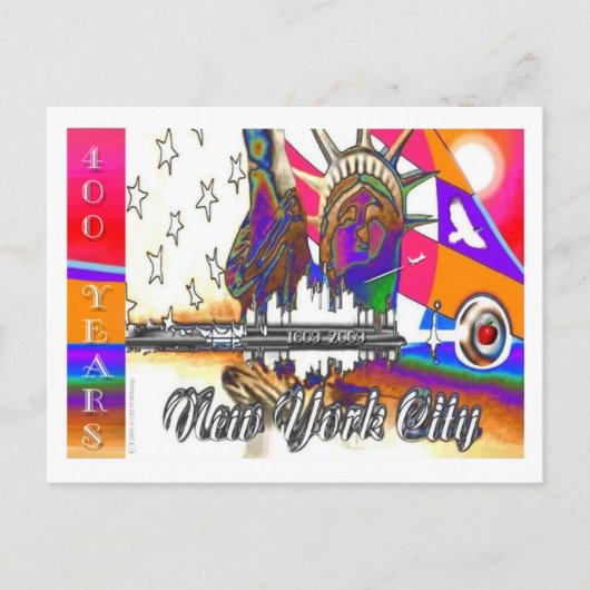 「夏の日」 ポストカード (正面)