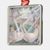 夏の日 メタルオーナメント (左)