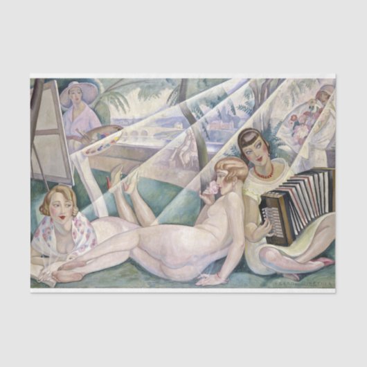 夏の日 薄葉紙 (正面)