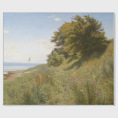 夏の日(by the Sea) (by Ludvig Kabell) ラッピングペーパー (フラット)