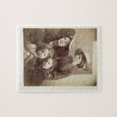 夏の日、c.1866 (collodioからの卵白のプリント ジグソーパズル (横)