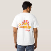 夏の日 Tシャツ (裏面フル)
