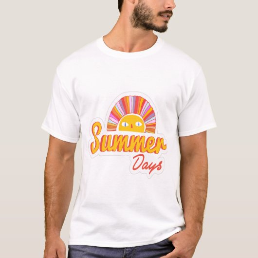 夏の日  Tシャツ (正面)
