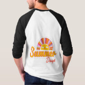 夏の日  Tシャツ (裏面)
