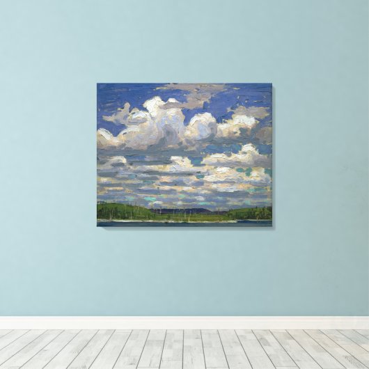 夏の日 | Tom Thomson | キャンバスプリント (インサイチュ (ウッドフロア))