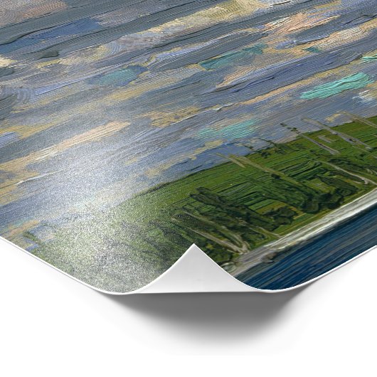 夏の日 | Tom Thomson | フォトプリント (角)