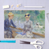 夏の日Berthe Morisot著 薄葉紙 (クラフト)