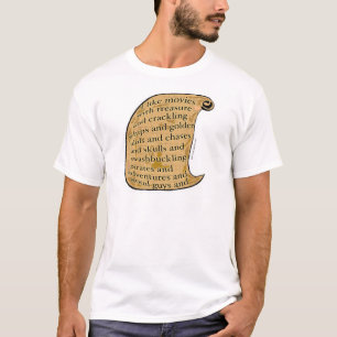 夏の映画おもしろいシネマラブスローガン Tシャツ