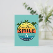 夏の時素晴らし間がある ポストカード (スタンド正面)