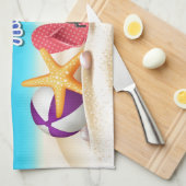 夏の時間だ キッチンタオル (四つ折り)