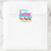 夏の時間だ スクエアシール (バッグ)
