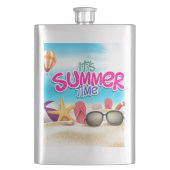 夏の時間だ フラスク (正面)