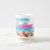 夏の時間だ ボーンチャイナマグカップ (正面)