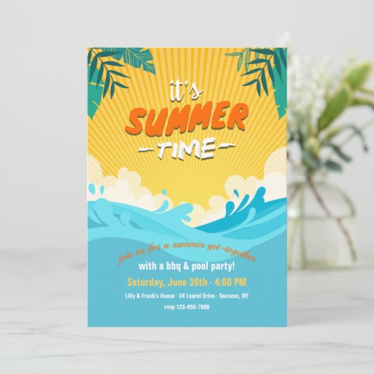 夏の時間だ 招待状 (スタンド正面)