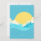 夏の時間だ 招待状 (裏面)