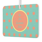 夏の時間に車の空気フレッシュナー(アクア&サンゴ カーエアーフレッシュナー (左)