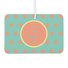 夏の時間に車の空気フレッシュナー(アクア&サンゴ