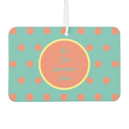 夏の時間に車の空気フレッシュナー(アクア&サンゴ カーエアーフレッシュナー