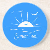 夏の時間はビーチへ コースター (正面)