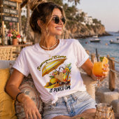 夏の時間はポーチの時間 トライブレンドTシャツ