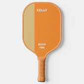 夏の時間ビーチ時間屋外ゲーム ピックルボールラケット (裏面)