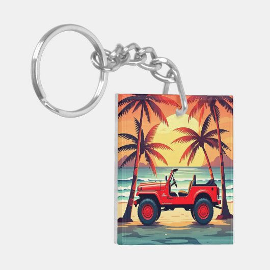 「夏の時間」 キーホルダー (正面左)