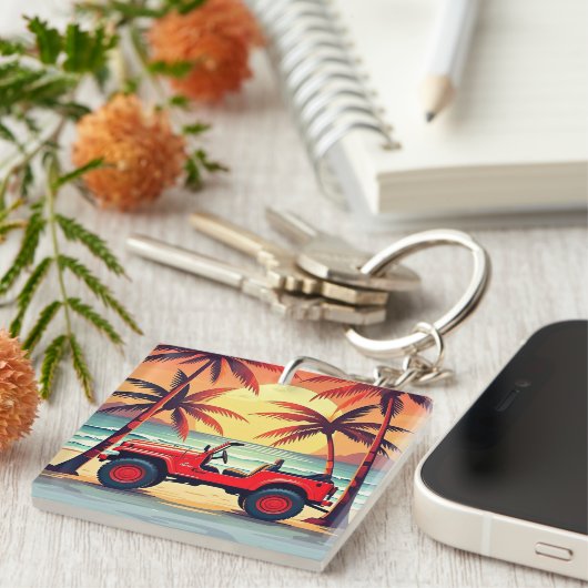 「夏の時間」 キーホルダー (正面右)