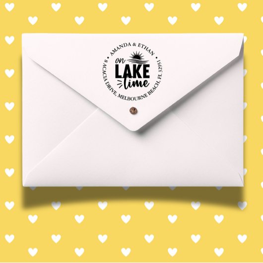 夏の時間 セルフインキングスタンプ