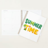 夏の時間 – Summer Time with Palm Tree and Sun プランナー手帳 (ディスプレー)