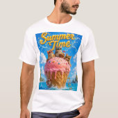 夏の時間 Tシャツ (正面)