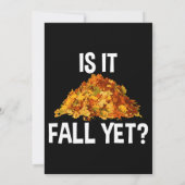 夏の暑さに疲れおもしろいたがまだ秋だ 招待状 (裏面)