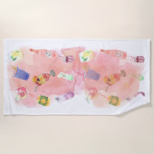 夏の更新 ビーチタオル (正面)