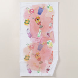 夏の更新 ビーチタオル